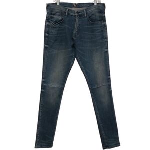 Prps Windsor Stretch Men's Denim Jeans Size 34 Bruised Never Broken Distressed